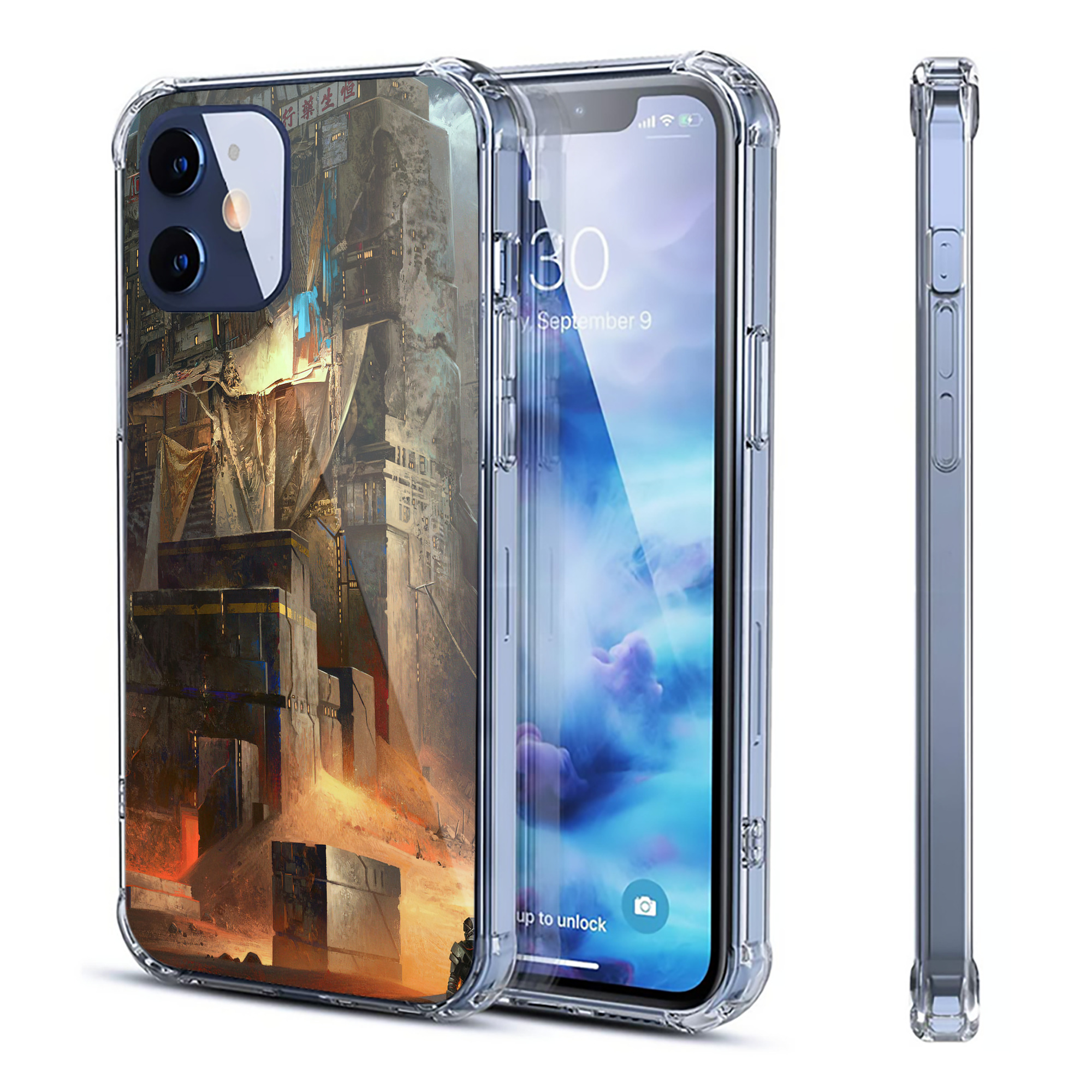 （画像用） スター・ウォーズ Star Wars 【iPhone 12シリーズ対応】透明スマホケース（クリアソフトケース）